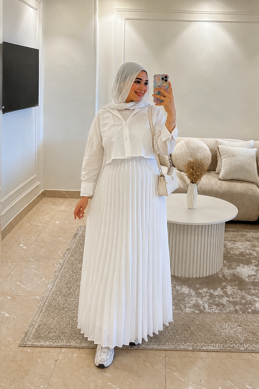 Pleated Skirt