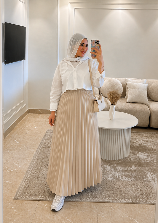 Pleated Skirt