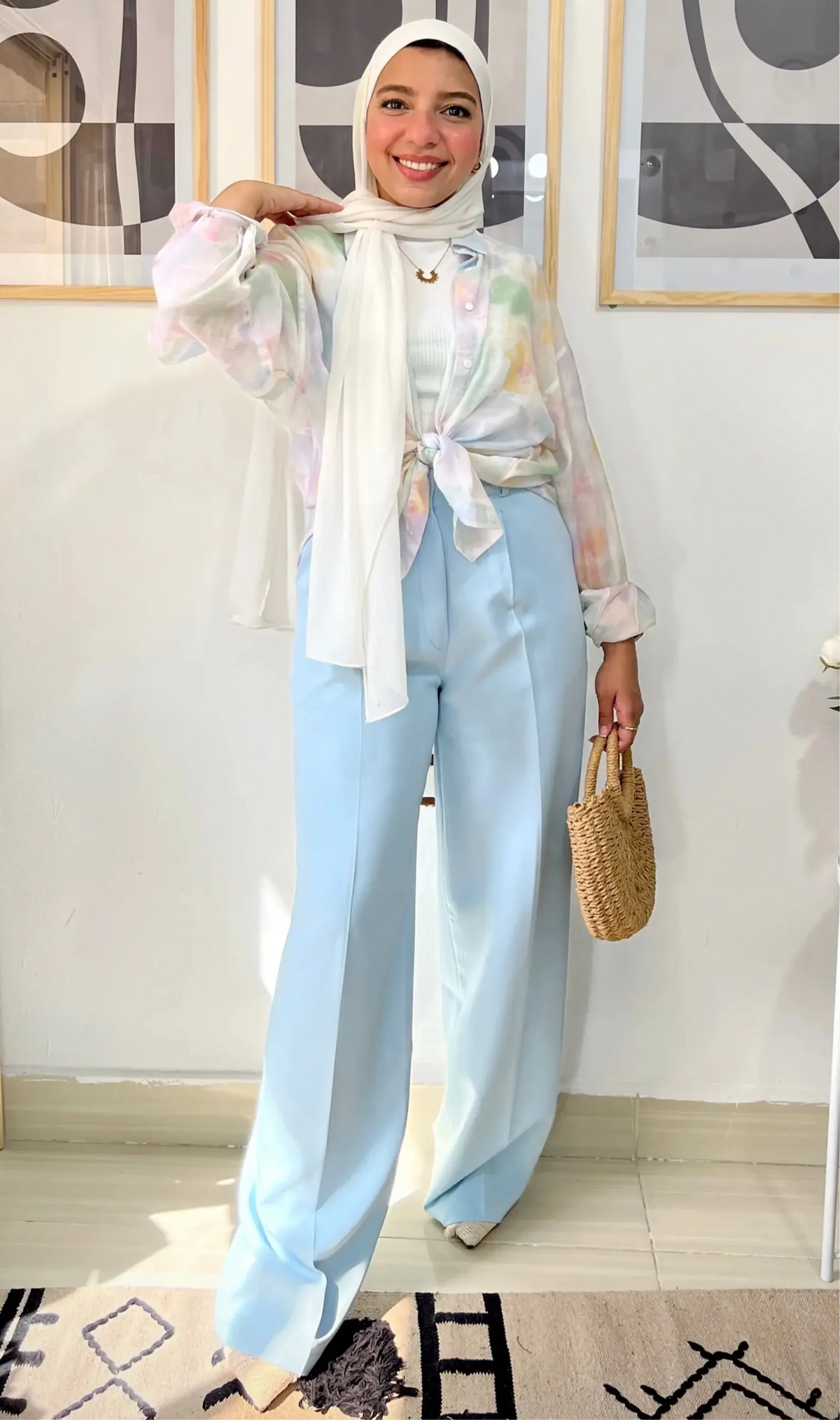 Straight Leg Pants