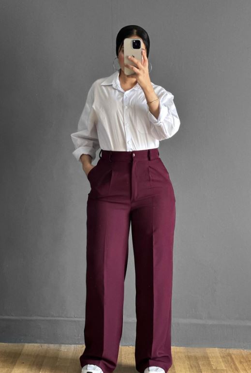 Straight Leg Pants
