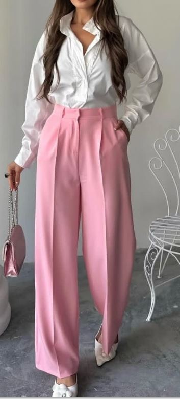 Straight Leg Pants