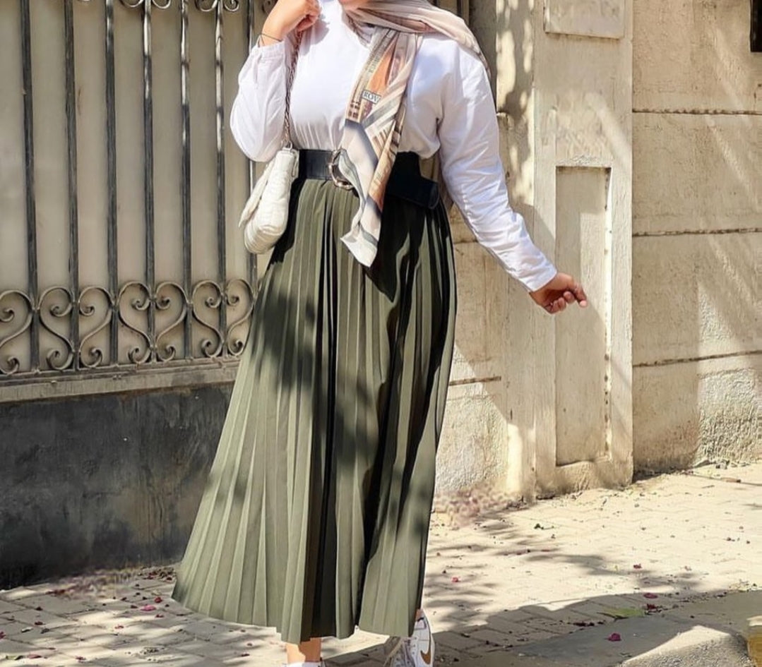 Pleated Skirt