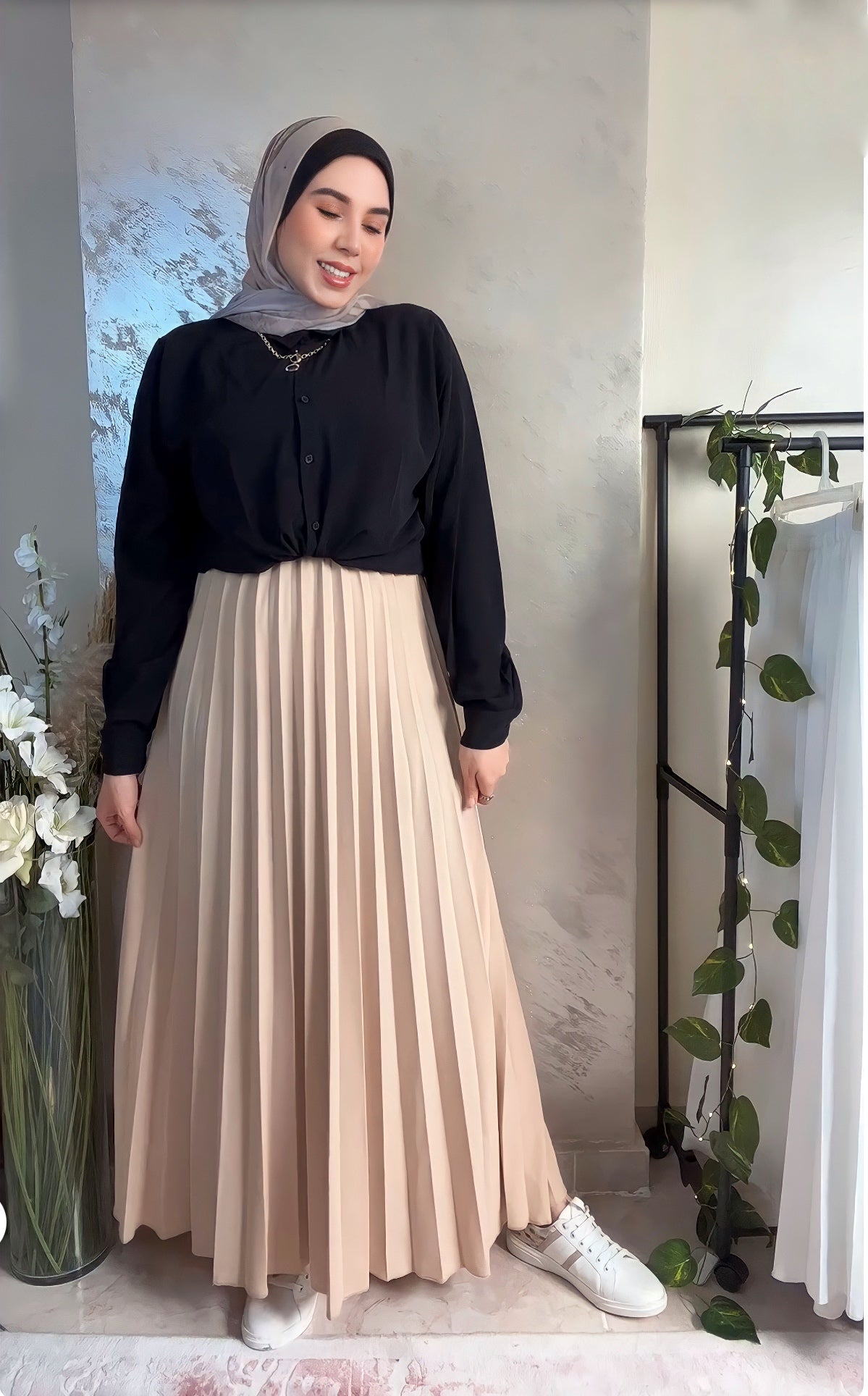Pleated Skirt