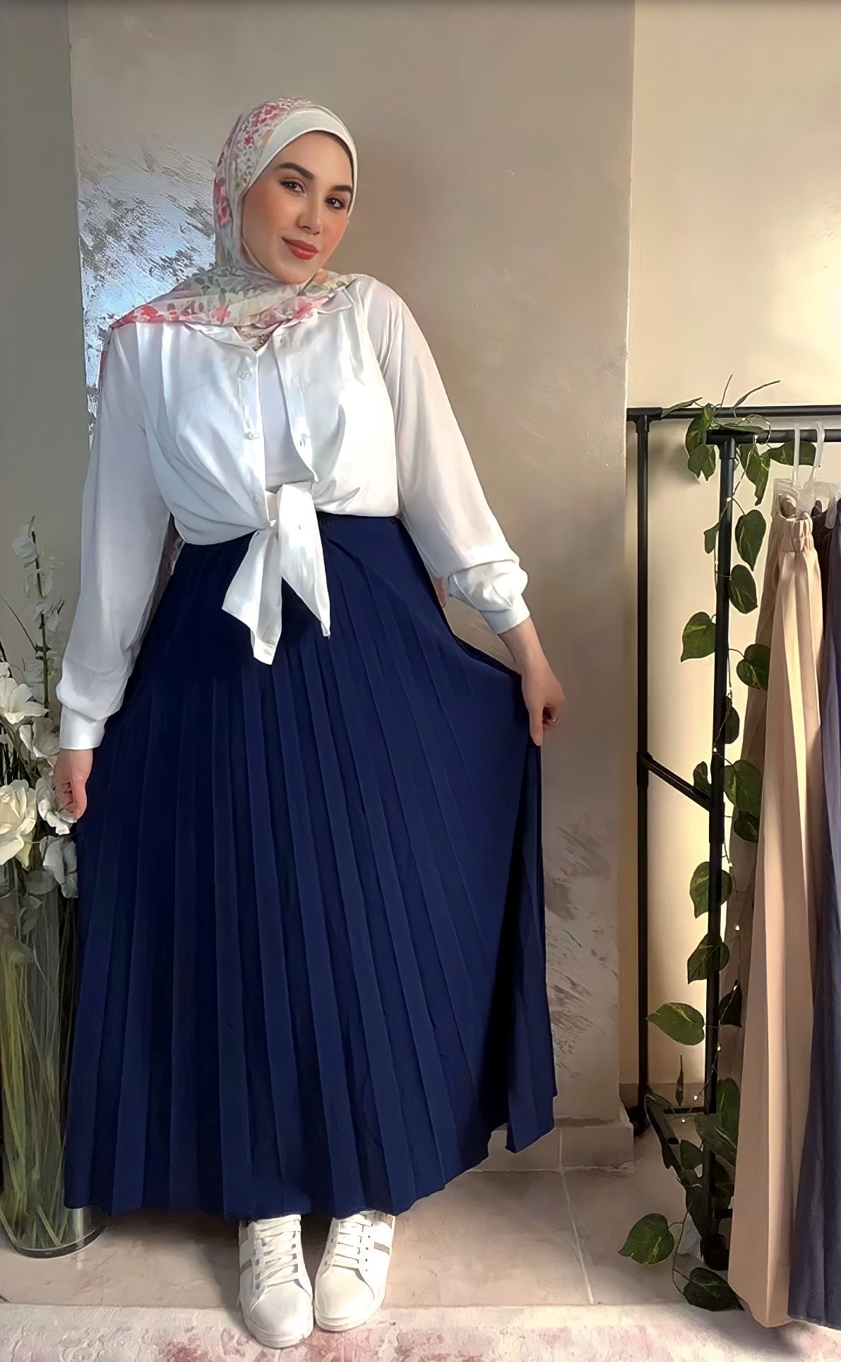Pleated Skirt
