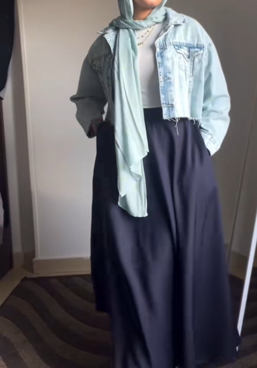جيبة كلوش سادة