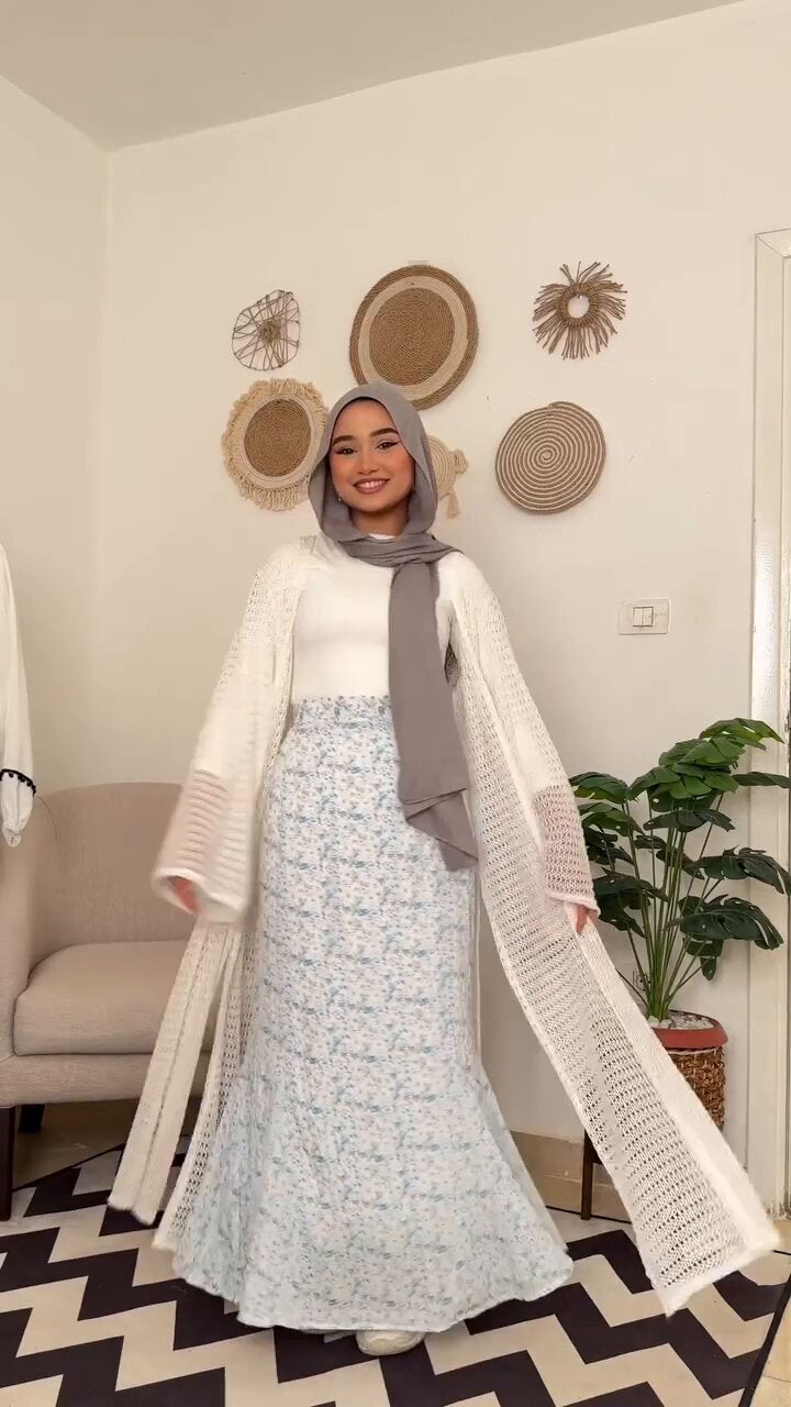 Floral Skirt - Crinkle