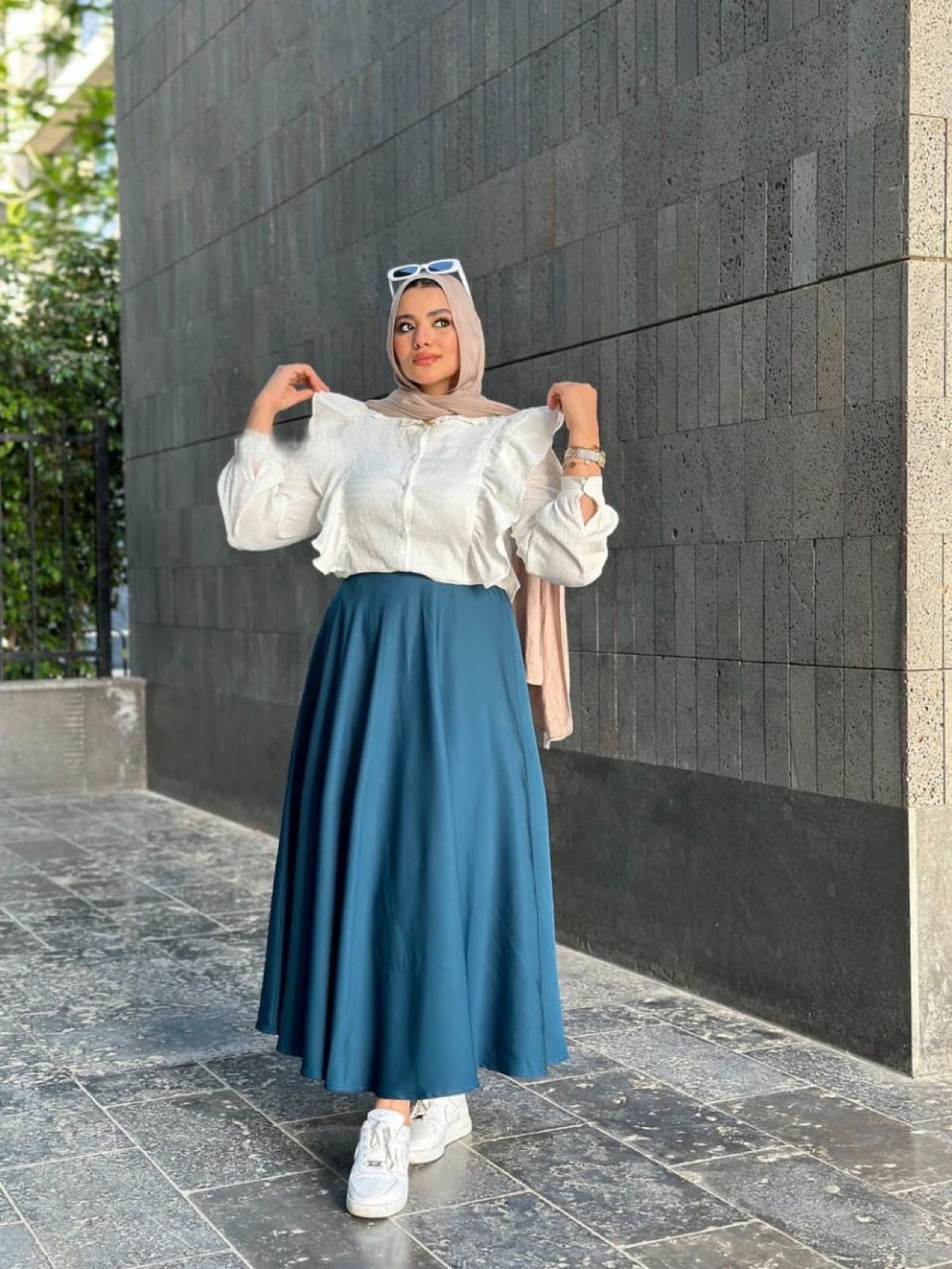 جيبة كلوش سادة