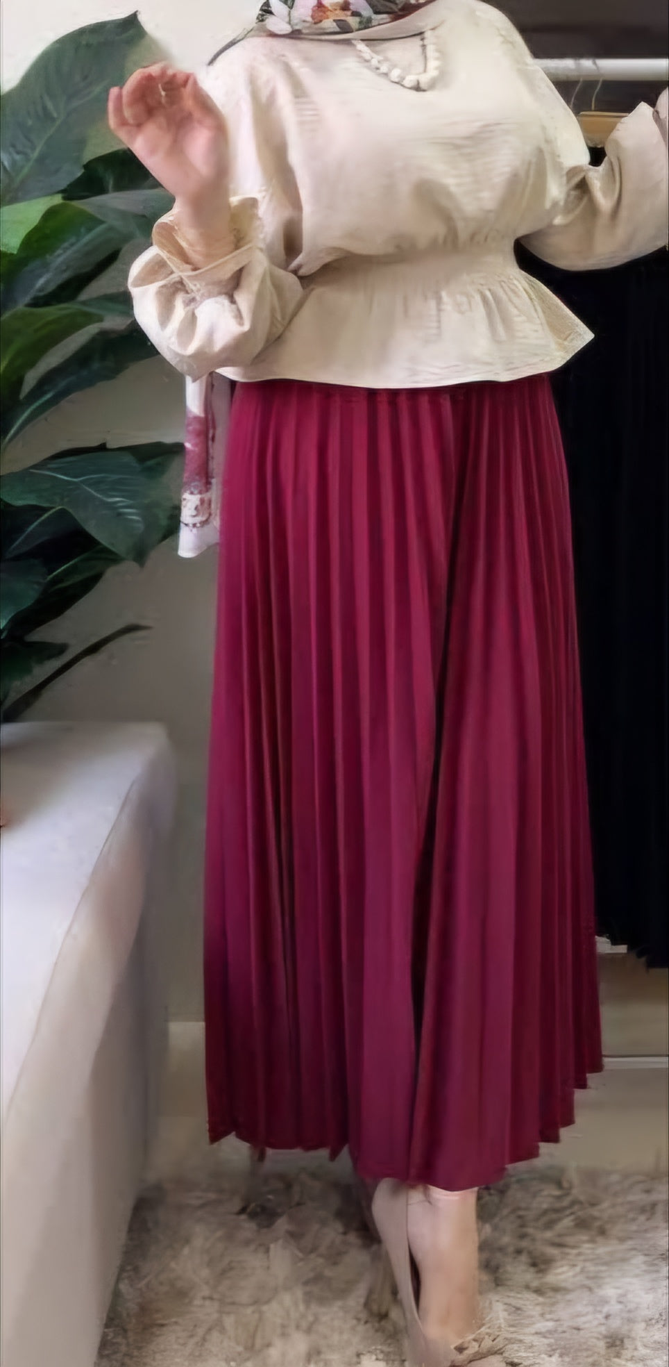Pleated Skirt
