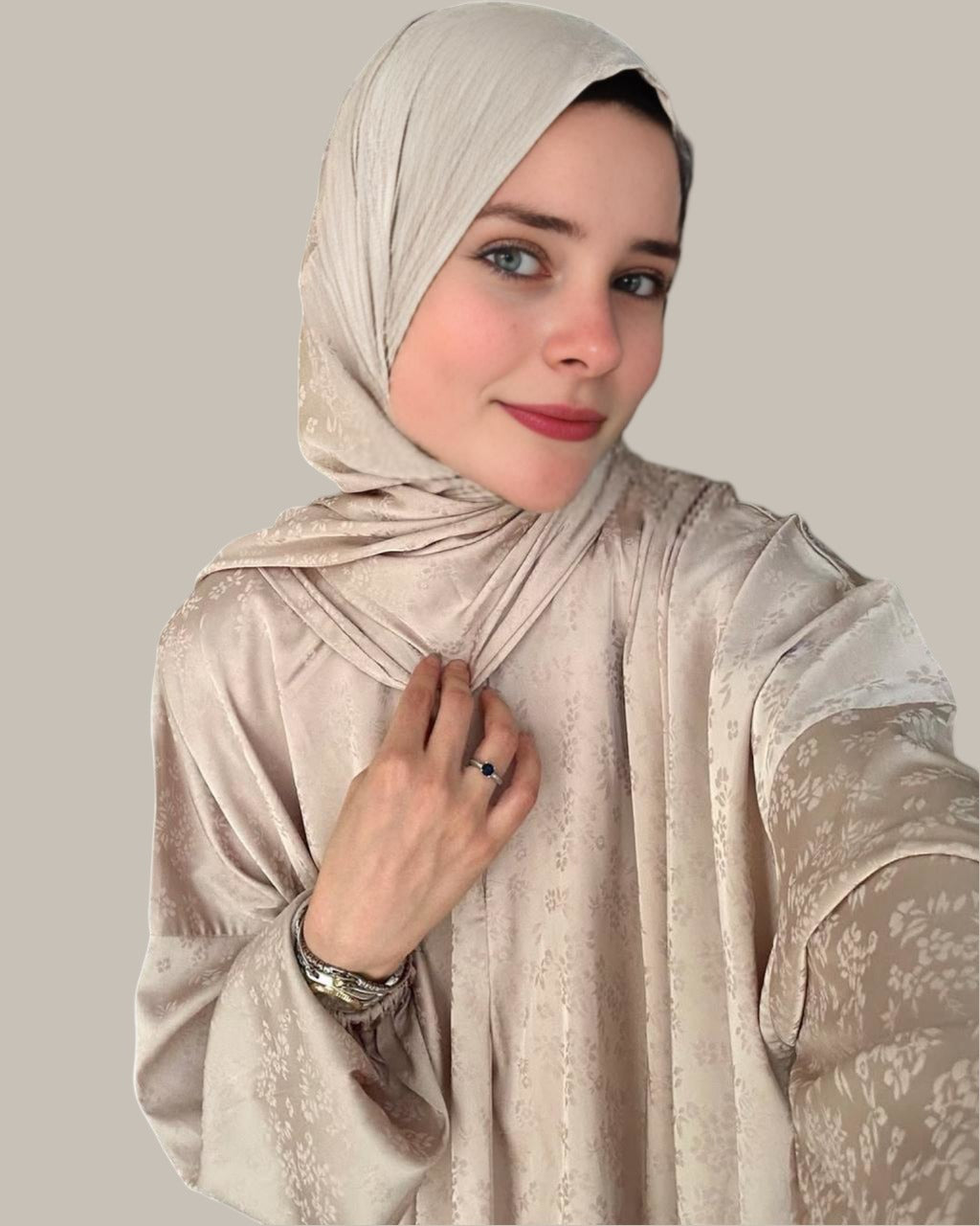 Isdal Satin Jacquard